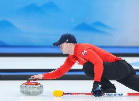 (BEIJING2022)CHINA-BEIJING-WINTER OLYMPIC GAMES-CURLING-MIXED DOUBLES-CHINA VS BRITAIN (CN)