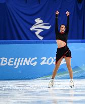 (BEIJING2022)CHINA-BEIJING-OLYMPIC WINTER GAMES-FIGURE SKATING-WOMEN SINGLE SKATING-SHORT PROGRAM(CN)