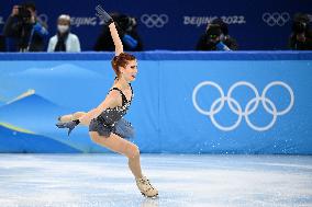 (BEIJING2022)CHINA-BEIJING-OLYMPIC WINTER GAMES-FIGURE SKATING-WOMEN SINGLE SKATING-SHORT PROGRAM(CN)