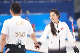 (BEIJING2022)CHINA-BEIJING-WINTER OLYMPIC GAMES-CURLING-MIXED DOUBLES-CHINA VS ITALY (CN)
