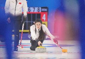 (XHTP)(BEIJING2022)CHINA-BEIJING-WINTER OLYMPIC GAMES-CURLING-MIXED DOUBLES