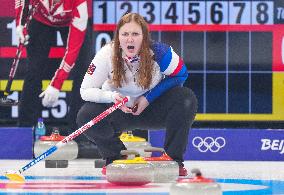 (BEIJING2022)CHINA-BEIJING-WINTER OLYMPIC GAMES-CURLING-MIXED DOUBLES-CANADA VS CZECH (CN)