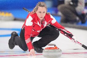 (BEIJING2022)CHINA-BEIJING-WINTER OLYMPIC GAMES-CURLING-MIXED DOUBLES-CANADA VS CZECH (CN)