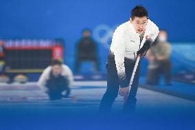 (BEIJING2022)CHINA-BEIJING-WINTER OLYMPIC GAMES-CURLING-MIXED DOUBLES-CHINA VS ITALY (CN)