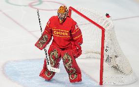 (BEIJING2022)CHINA-BEIJING-OLYMPIC WINTER GAMES-ICE HOCKEY-WOMEN'S PRELIMINARY-CHINA VS JAPAN