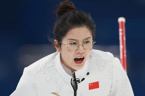(BEIJING2022)CHINA-BEIJING-WINTER OLYMPIC GAMES-CURLING-MIXED DOUBLES-CHINA VS CZECH REPUBLIC (CN)