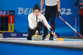 (BEIJING2022)CHINA-BEIJING-WINTER OLYMPIC GAMES-CURLING-MIXED DOUBLES-CHINA VS CZECH REPUBLIC (CN)