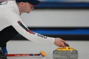 (BEIJING2022)CHINA-BEIJING-WINTER OLYMPIC GAMES-CURLING-MIXED DOUBLES-BRITAIN VS U.S (CN)