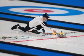 (BEIJING2022)CHINA-BEIJING-WINTER OLYMPIC GAMES-CURLING-MIXED DOUBLES-BRITAIN VS U.S (CN)