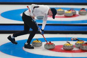 (BEIJING2022)CHINA-BEIJING-WINTER OLYMPIC GAMES-CURLING-MIXED DOUBLES-BRITAIN VS U.S (CN)