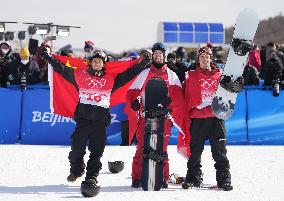 (BEIJING2022)CHINA-ZHANGJIAKOU-OLYMPIC WINTER GAMES-SNOWBOARD-SLOPESTYLE-FINAL (CN)