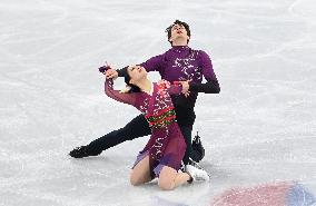 (BEIJING2022)CHINA-BEIJING-WINTER OLYMPIC GAMES-FIGURE SKATING-TEAM EVENT-ICE DANCE-FREE DANCE (CN)