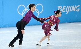 (BEIJING2022)CHINA-BEIJING-WINTER OLYMPIC GAMES-FIGURE SKATING-TEAM EVENT-ICE DANCE-FREE DANCE (CN)