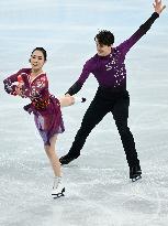 (BEIJING2022)CHINA-BEIJING-WINTER OLYMPIC GAMES-FIGURE SKATING-TEAM EVENT-ICE DANCE-FREE DANCE (CN)