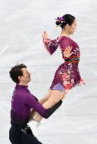 (BEIJING2022)CHINA-BEIJING-WINTER OLYMPIC GAMES-FIGURE SKATING-TEAM EVENT-ICE DANCE-FREE DANCE (CN)