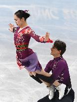 (BEIJING2022)CHINA-BEIJING-WINTER OLYMPIC GAMES-FIGURE SKATING-TEAM EVENT-ICE DANCE-FREE DANCE (CN)