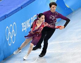 (BEIJING2022)CHINA-BEIJING-WINTER OLYMPIC GAMES-FIGURE SKATING-TEAM EVENT-ICE DANCE-FREE DANCE (CN)