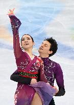 (BEIJING2022)CHINA-BEIJING-WINTER OLYMPIC GAMES-FIGURE SKATING-TEAM EVENT-ICE DANCE-FREE DANCE (CN)