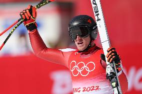 (BEIJING2022)CHINA-BEIJING-OLYMPIC WINTER GAMES-ALPINE SKIING-MEN'S DOWNHILL (CN)