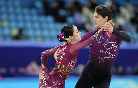 (BEIJING2022)CHINA-BEIJING-WINTER OLYMPIC GAMES-FIGURE SKATING-TEAM EVENT-ICE DANCE-FREE DANCE (CN)