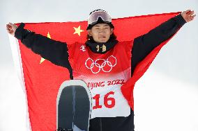 (BEIJING2022)CHINA-ZHANGJIAKOU-OLYMPIC WINTER GAMES-SNOWBOARD-SLOPESTYLE-FINAL (CN)
