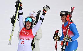 (BEIJING2022) CHINA-BEIJING-OLYMPIC WINTER GAMES-ALPINE SKIING-WOMEN'S GIANT SLALOM (CN)