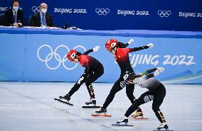 (BEIJING2022)CHINA-BEIJING-OLYMPIC WINTER GAMES-SHORT TRACK SPEED SKATING (CN)