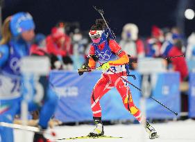 (BEIJING2022)CHINA-ZHANGJIAKOU-OLYMPIC WINTER GAMES-BIATHLON-WOMEN'S 15KM INDIVIDUAL (CN)