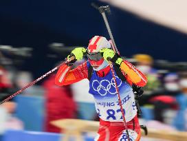 (BEIJING2022)CHINA-ZHANGJIAKOU-OLYMPIC WINTER GAMES-BIATHLON-WOMEN'S 15KM INDIVIDUAL (CN)