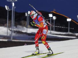 (BEIJING2022)CHINA-ZHANGJIAKOU-OLYMPIC WINTER GAMES-BIATHLON-WOMEN'S 15KM INDIVIDUAL (CN)