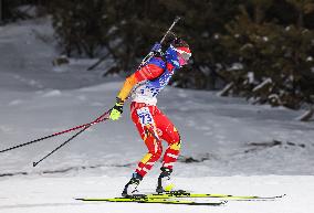 (BEIJING2022)CHINA-ZHANGJIAKOU-OLYMPIC WINTER GAMES-BIATHLON-WOMEN'S 15KM INDIVIDUAL (CN)