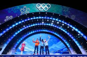 (BEIJING2022)CHINA-BEIJING-OLYMPIC WINTER GAMES-SPEED SKATING-MEN'S 5,000M-AWARDING CEREMONY (CN)