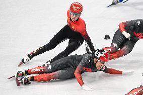 (BEIJING2022)CHINA-BEIJING-OLYMPIC WINTER GAMES-SHORT TRACK SPEED SKATING (CN)