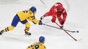 (BEIJING2022)CHINA-BEIJING-OLYMPIC WINTER GAMES-ICE HOCKEY-WOMEN'S PRELIMINARY-CHINA VS SWEDEN (CN)