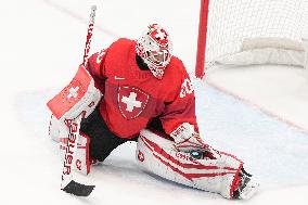 (BEIJING2022)CHINA-BEIJING-OLYMPIC WINTER GAMES-ICE HOCKEY-WOMEN'S PRELIMINARY-SWITZERLAND VS FINLAND (CN)