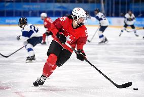 (BEIJING2022)CHINA-BEIJING-OLYMPIC WINTER GAMES-ICE HOCKEY-WOMEN'S PRELIMINARY-SWITZERLAND VS FINLAND (CN)