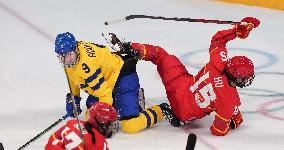 (BEIJING2022)CHINA-BEIJING-OLYMPIC WINTER GAMES-ICE HOCKEY-WOMEN'S PRELIMINARY-CHINA VS SWEDEN (CN)