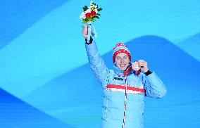 (BEIJING2022)CHINA-BEIJING-OLYMPIC WINTER GAMES-SPEED SKATING-MEN'S 5,000M-AWARDING CEREMONY (CN)