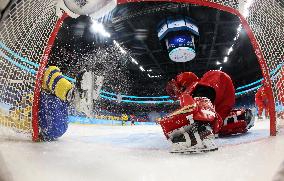 (BEIJING2022)CHINA-BEIJING-OLYMPIC WINTER GAMES-ICE HOCKEY-WOMEN'S PRELIMINARY-CHINA VS SWEDEN (CN)