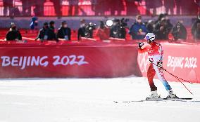 (BEIJING2022) CHINA-BEIJING-OLYMPIC WINTER GAMES-ALPINE SKIING-MEN'S DOWNHILL (CN)