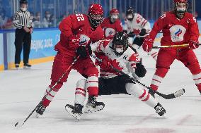 (BEIJING2022)CHINA-BEIJING-OLYMPIC WINTER GAMES-ICE HOCKEY-WOMEN'S PRELIMINARY-ROC VS CANADA