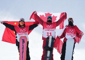 (BEIJING2022)CHINA-ZHANGJIAKOU-OLYMPIC WINTER GAMES-SNOWBOARD-SLOPESTYLE-FINAL (CN)