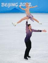 (BEIJING2022)CHINA-BEIJING-OLYMPIC WINTER GAMES-FIGURE SKATING-TEAM EVENT-PAIRS-FREE SKATING (CN)