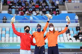 (BEIJING2022)CHINA-BEIJING-OLYMPIC WINTER GAMES-SPEED SKATING-WOMEN'S 1,500M (CN)