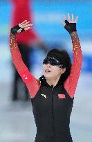 (BEIJING2022)CHINA-BEIJING-OLYMPIC WINTER GAMES-SPEED SKATING-WOMEN'S 1500M(CN)