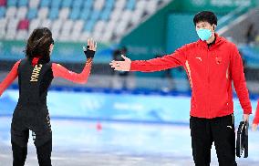 (BEIJING2022)CHINA-BEIJING-OLYMPIC WINTER GAMES-SPEED SKATING-WOMEN'S 1,500M-FINAL (CN)