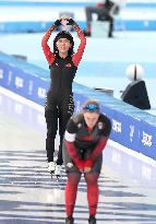 (BEIJING2022)CHINA-BEIJING-OLYMPIC WINTER GAMES-SPEED SKATING-WOMEN'S 1,500M-FINAL (CN)