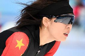 (BEIJING2022)CHINA-BEIJING-OLYMPIC WINTER GAMES-SPEED SKATING-WOMEN'S 1,500M-FINAL (CN)