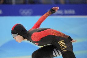 (BEIJING2022)CHINA-BEIJING-OLYMPIC WINTER GAMES-SPEED SKATING-WOMEN'S 1,500M-FINAL (CN)