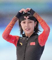 (BEIJING2022)CHINA-BEIJING-OLYMPIC WINTER GAMES-SPEED SKATING-WOMEN'S 1,500M-FINAL (CN)